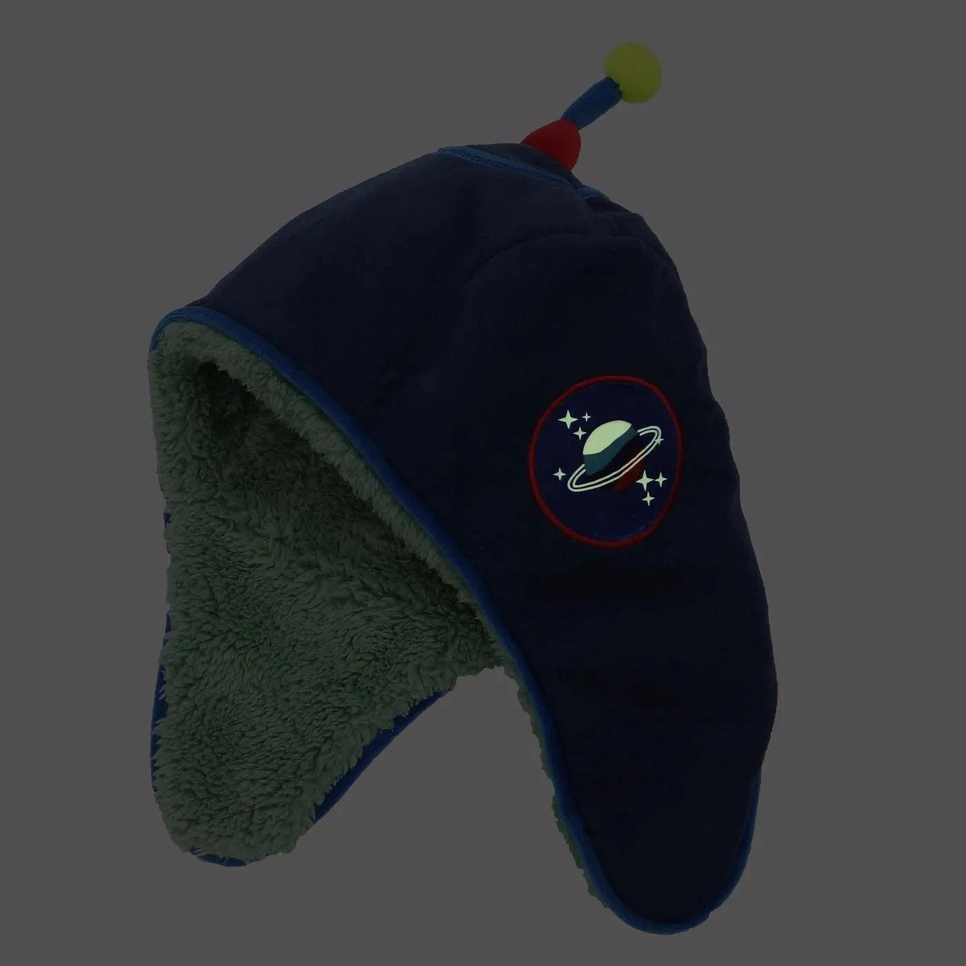 Flapjack Kids Reversible Sherpa Hat - Dino/Astronaut