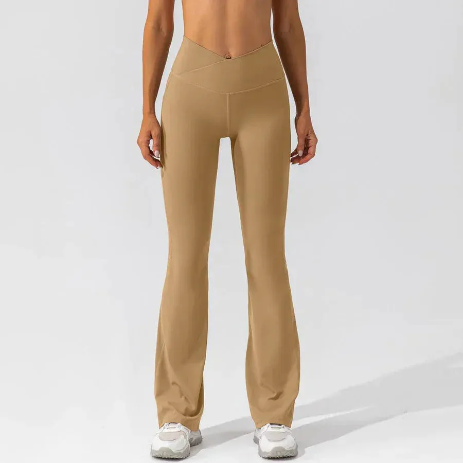 Flatterende Flared Sportbroek voor Activiteiten