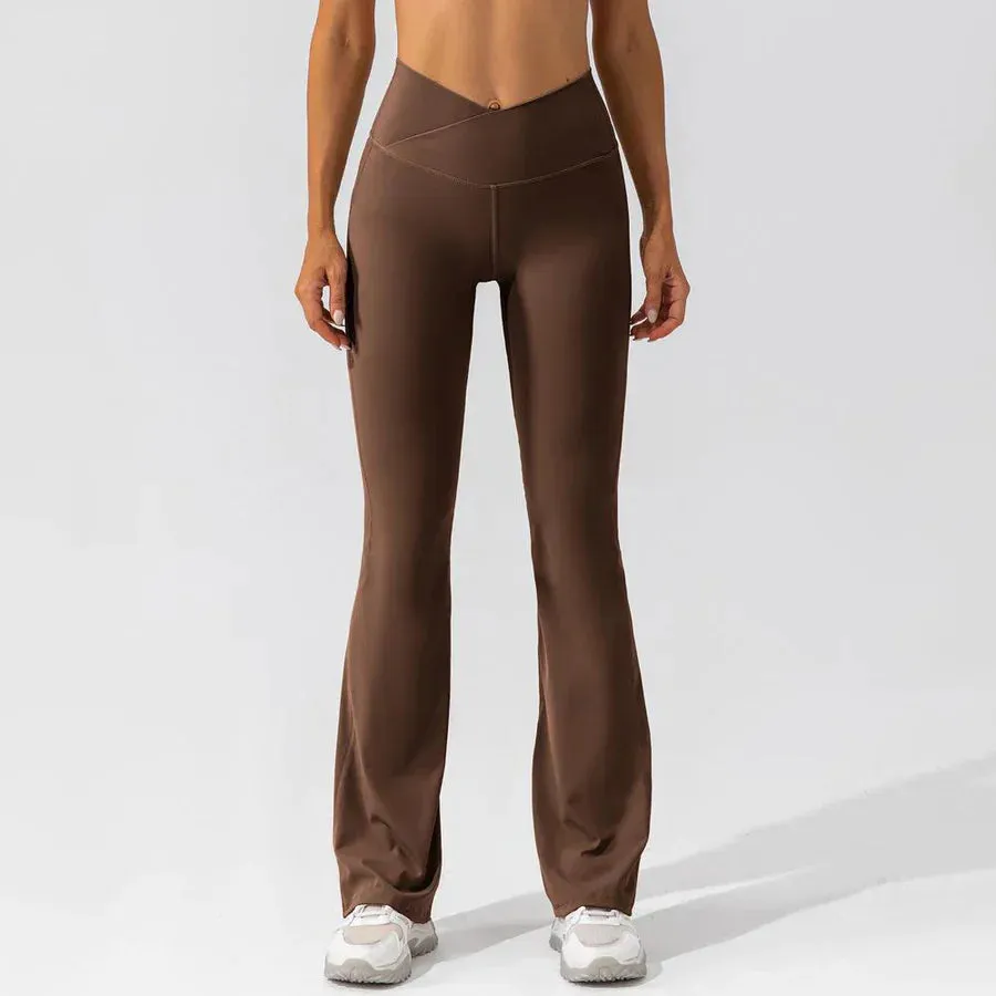 Flatterende Flared Sportbroek voor Activiteiten