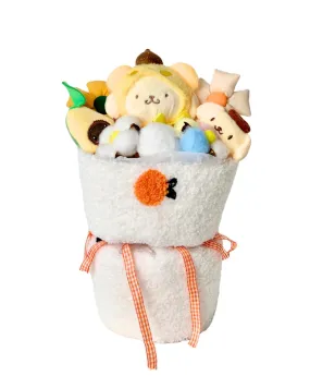 Fluffy Soft Toy Knit Bouquet - Pompompurin