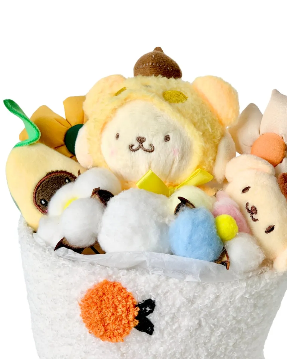 Fluffy Soft Toy Knit Bouquet - Pompompurin