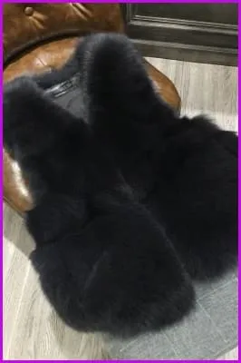 Fox Fur Gilet 55CM DO1494