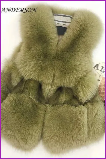 Fox Fur Gilet 55CM DO1494