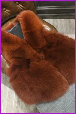 Fox Fur Gilet 55CM DO1494