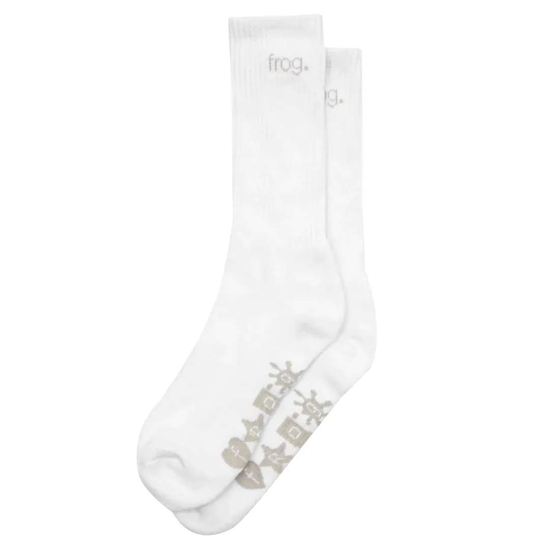 Frog Socks (White)