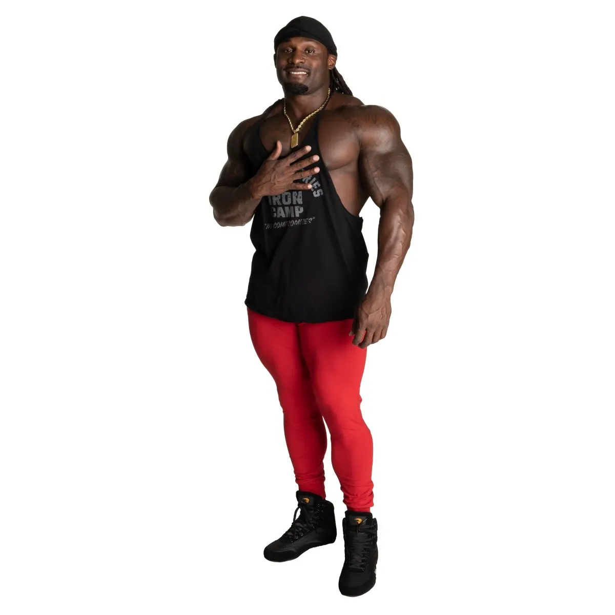 GASP Tapered Joggers - Chilli Red