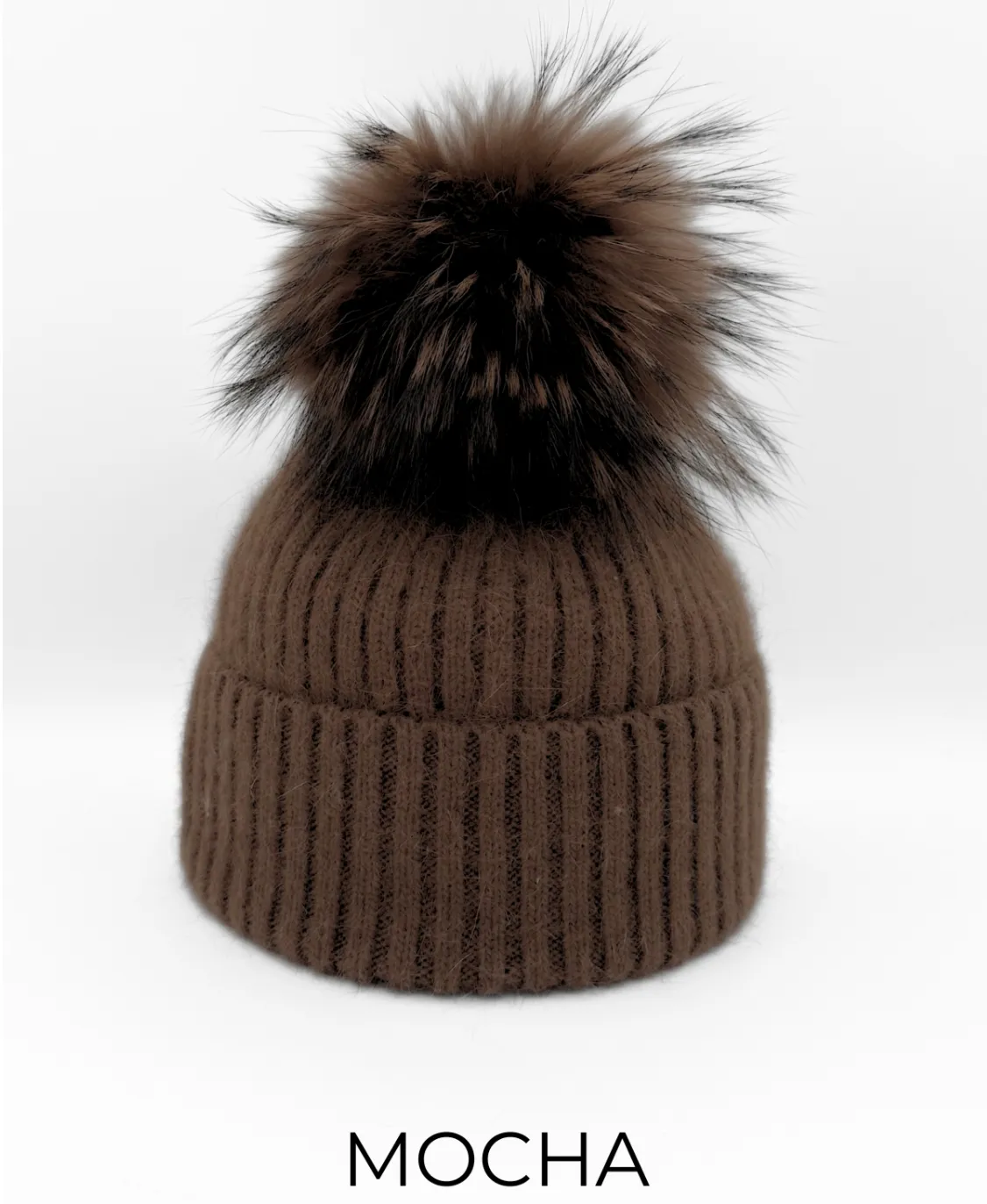 Genuine Wool Pom Pom Hats