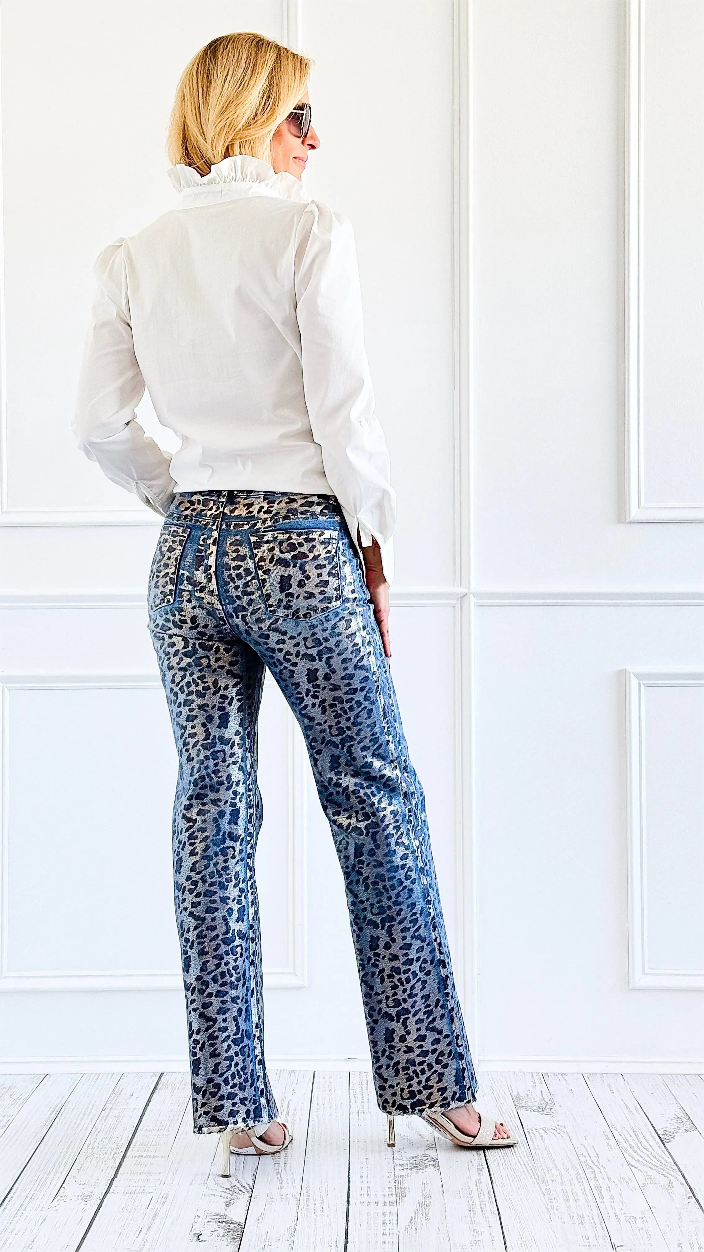 Gilded Wild Denim Pants