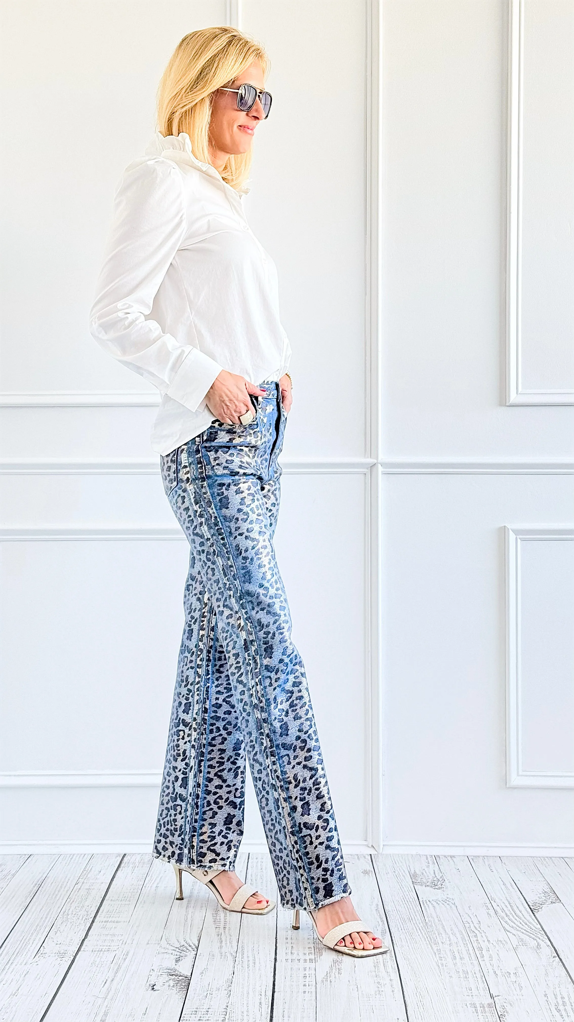 Gilded Wild Denim Pants