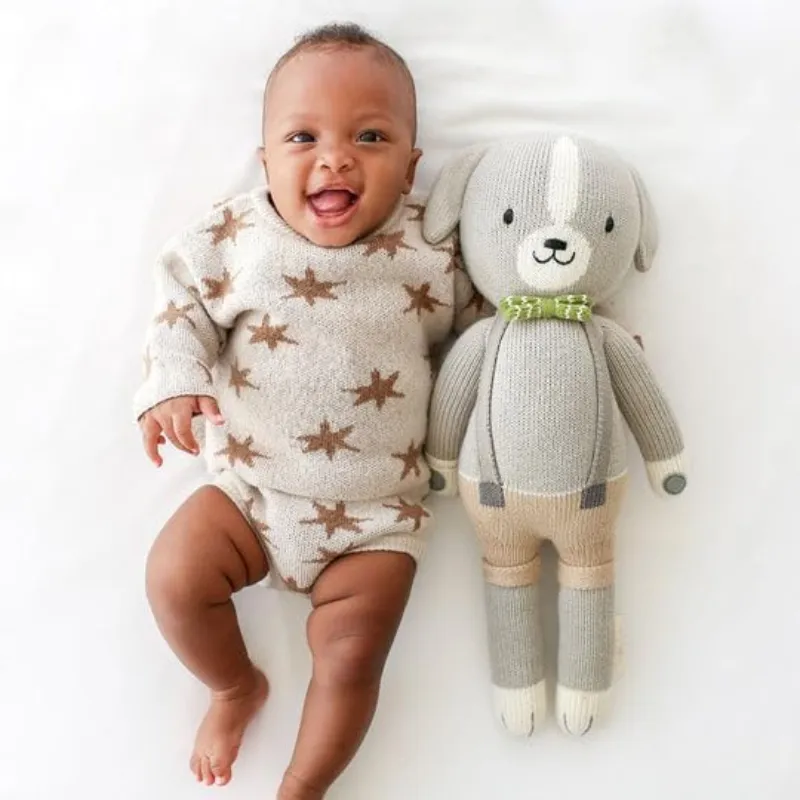Hand-Knit Animal Doll Collection