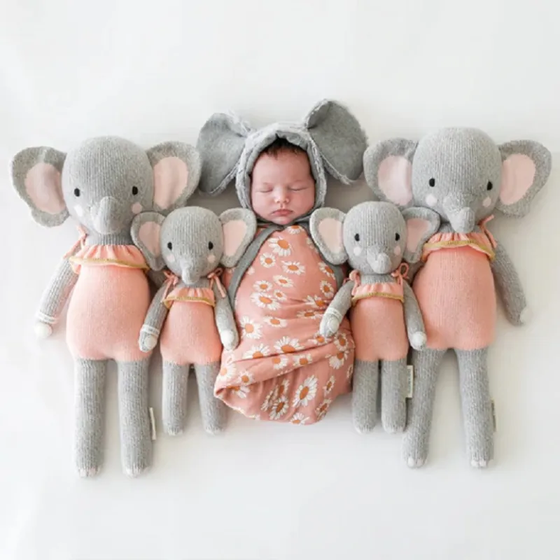 Hand-Knit Animal Doll Collection