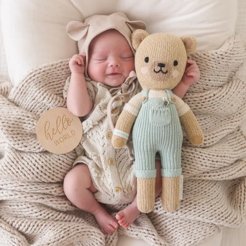 Hand-Knit Animal Doll Collection
