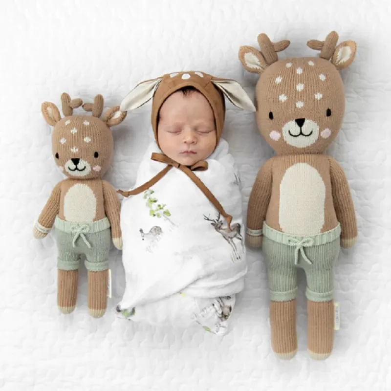 Hand-Knit Animal Doll Collection