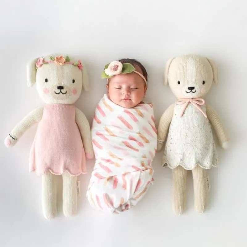 Hand-Knit Animal Doll Collection