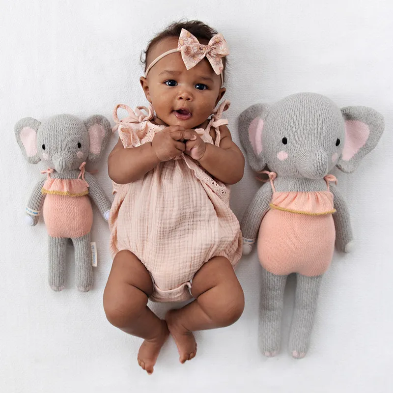 Hand-Knit Animal Doll Collection