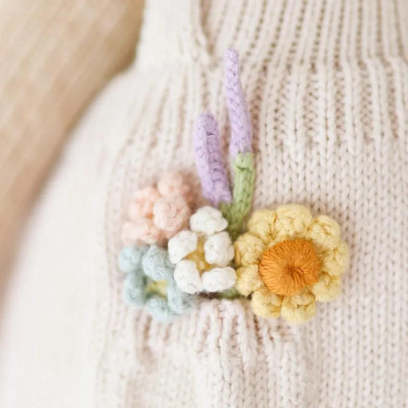Hand-Knit Animal Doll Collection