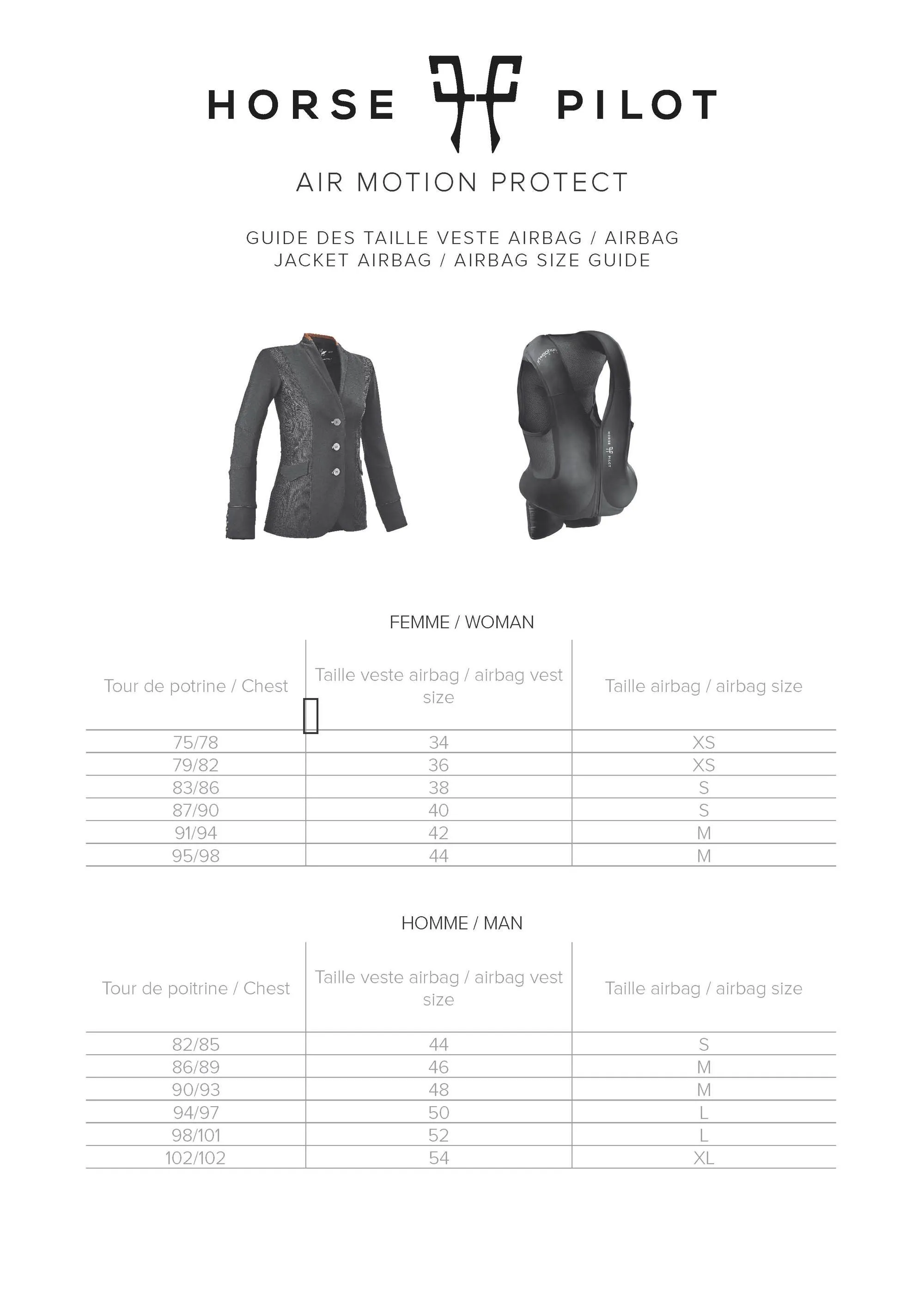 Horse Pilot Airbag Vest without Cartridge