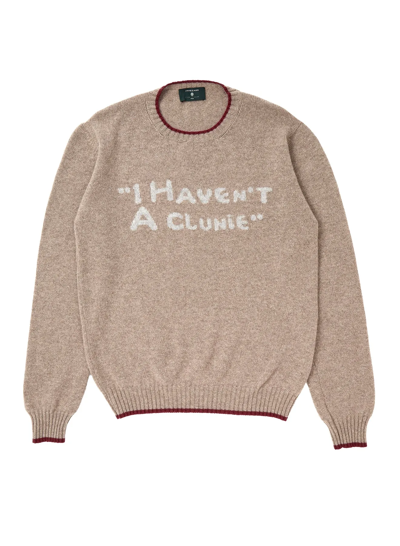 JANECARR X THE FIFE ARMS CLUNIE JUMPER