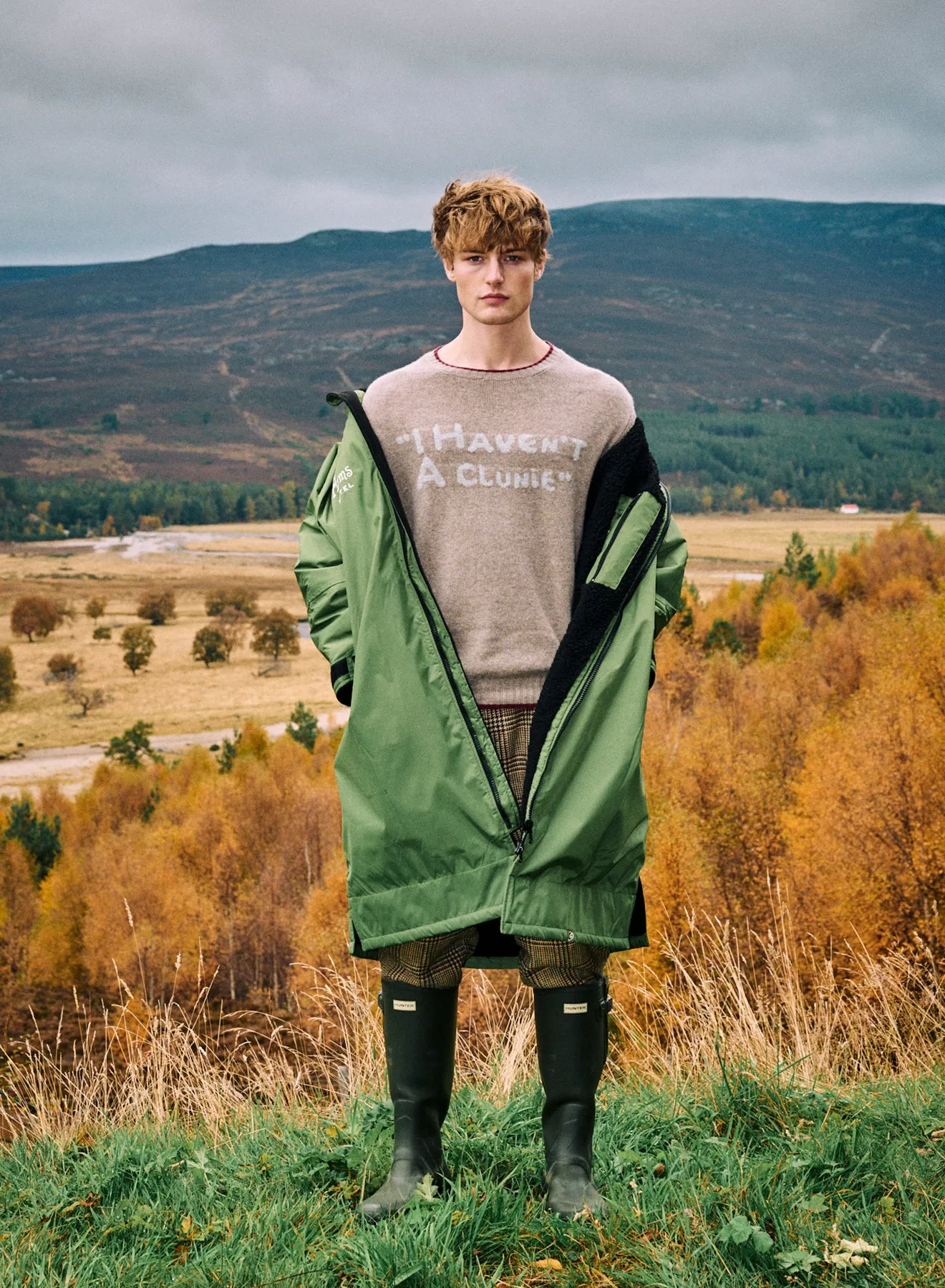 JANECARR X THE FIFE ARMS CLUNIE JUMPER