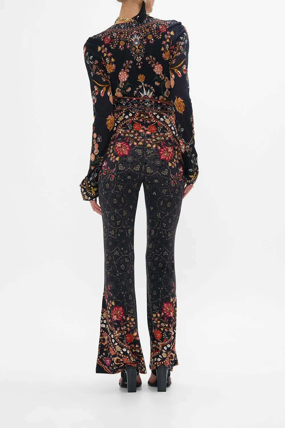 JERSEY FLARE PANT LOOM TO TOMB