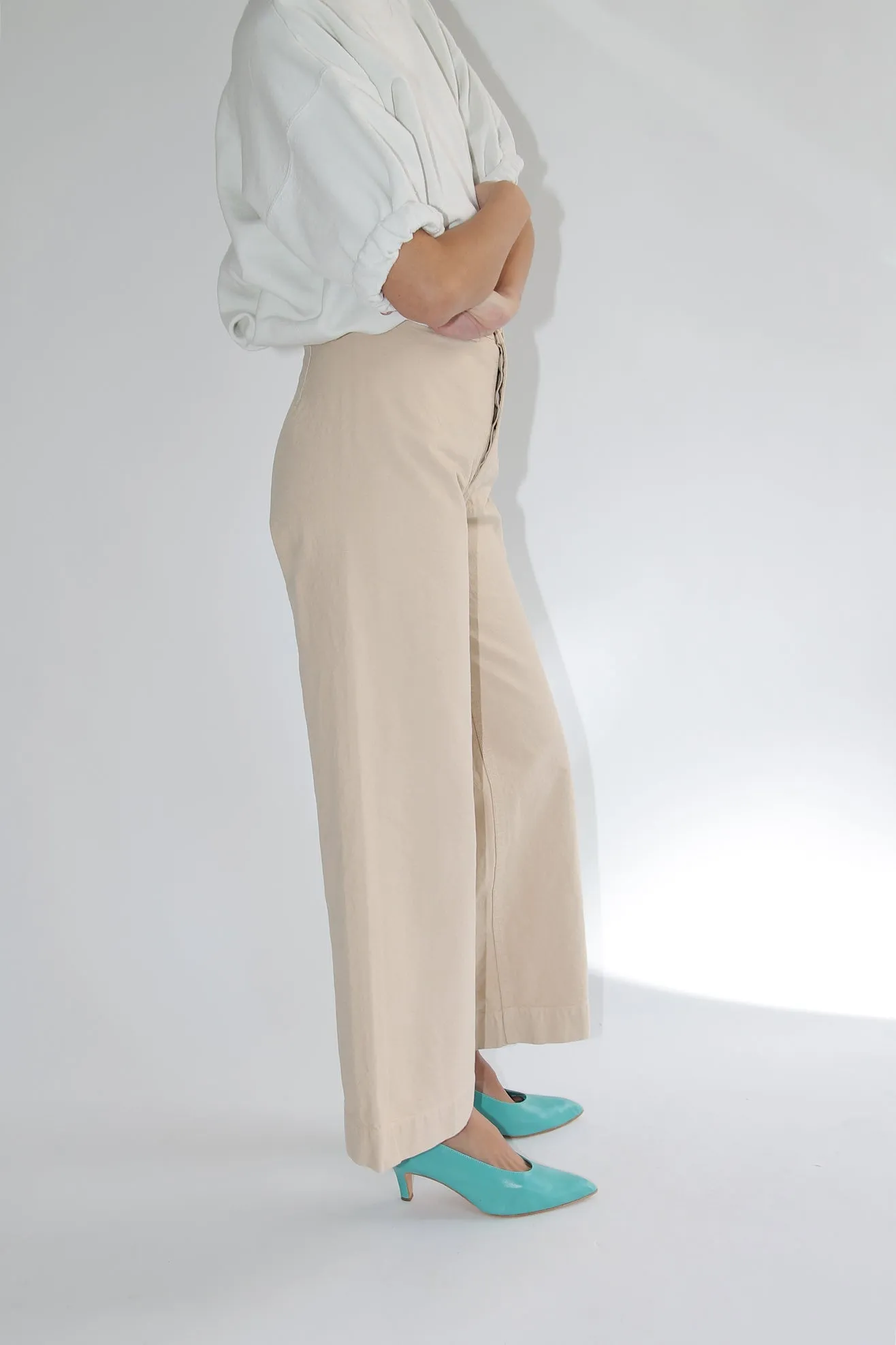 JESSE KAMM, Sailor Pant, Buff