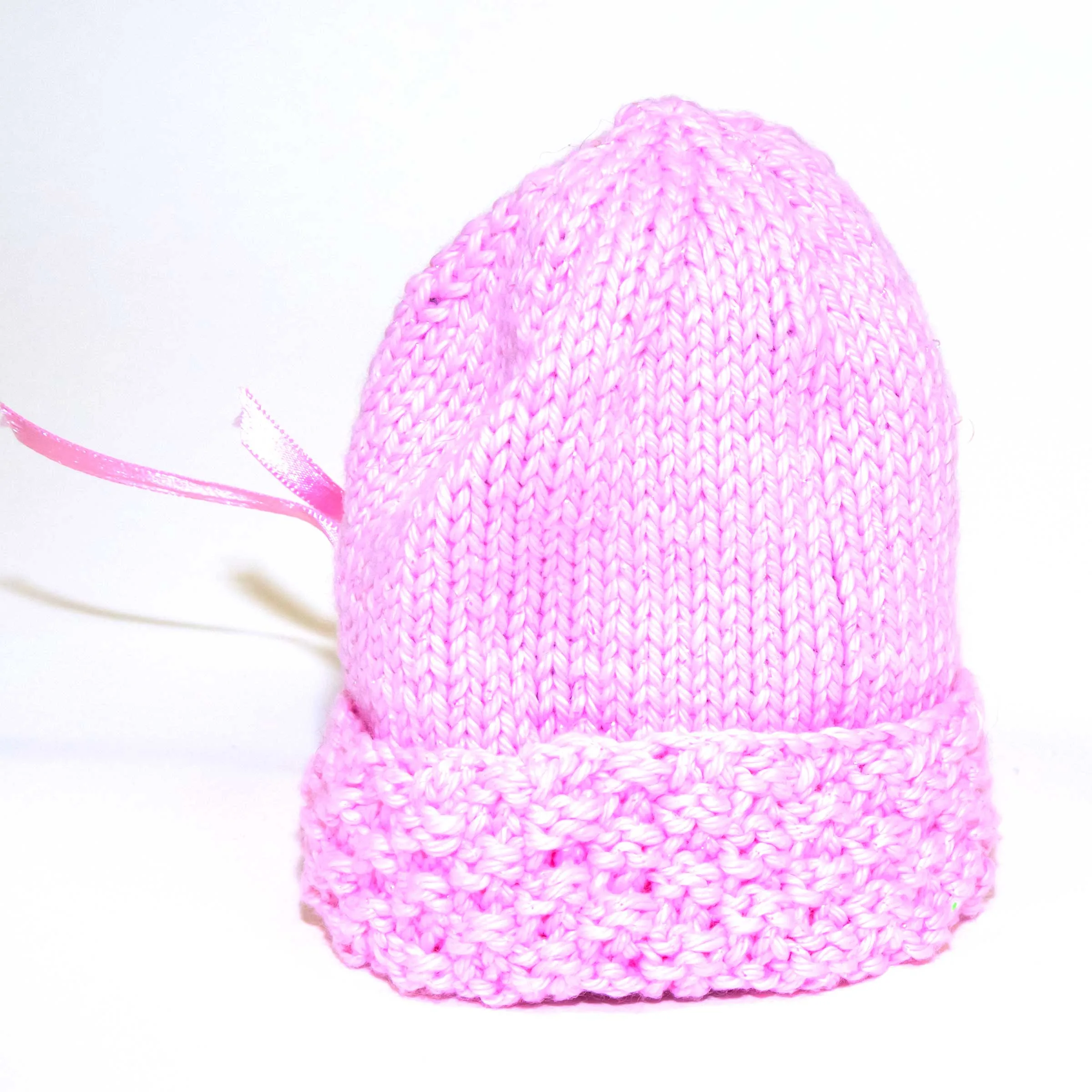 Knitted Baby Hat 0 to 3 Months