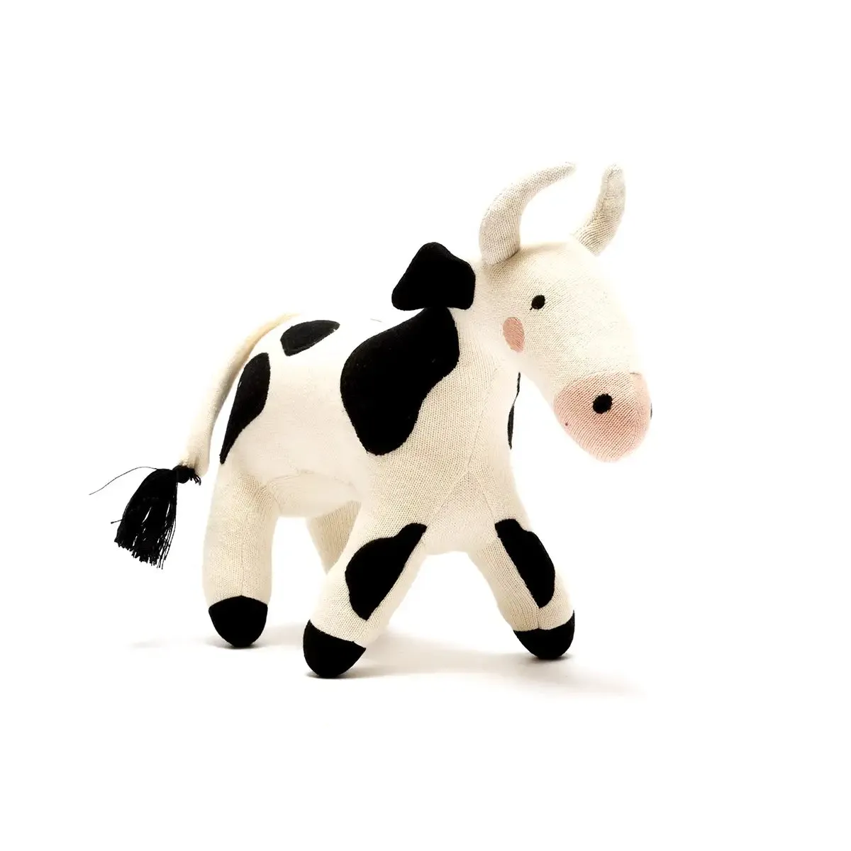 Knitted Organic Cotton Cow