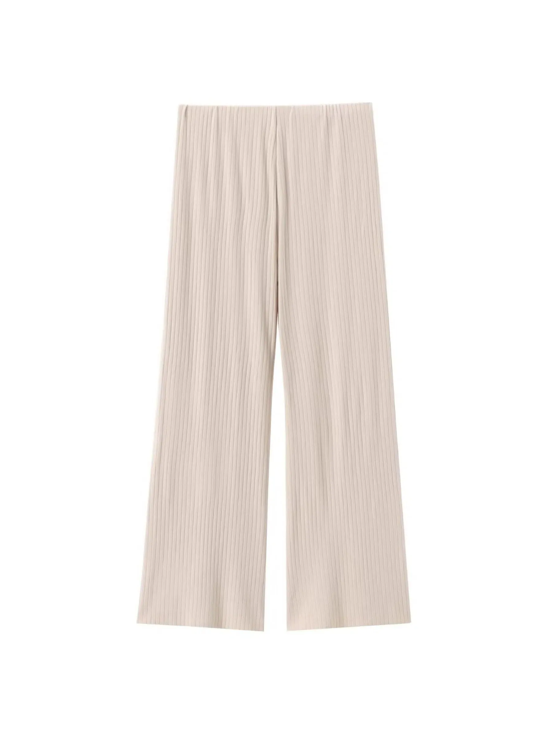 Leandra – Ribbed texture – Casual pants