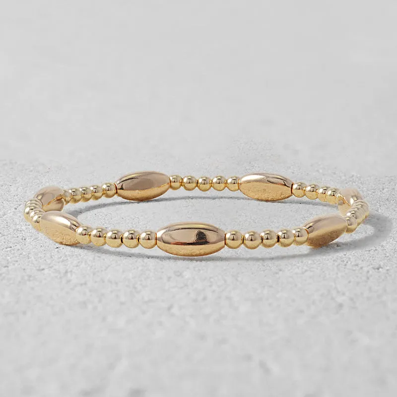 Liliana Oval Bead Bracelet