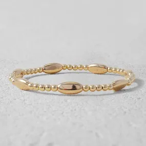 Liliana Oval Bead Bracelet