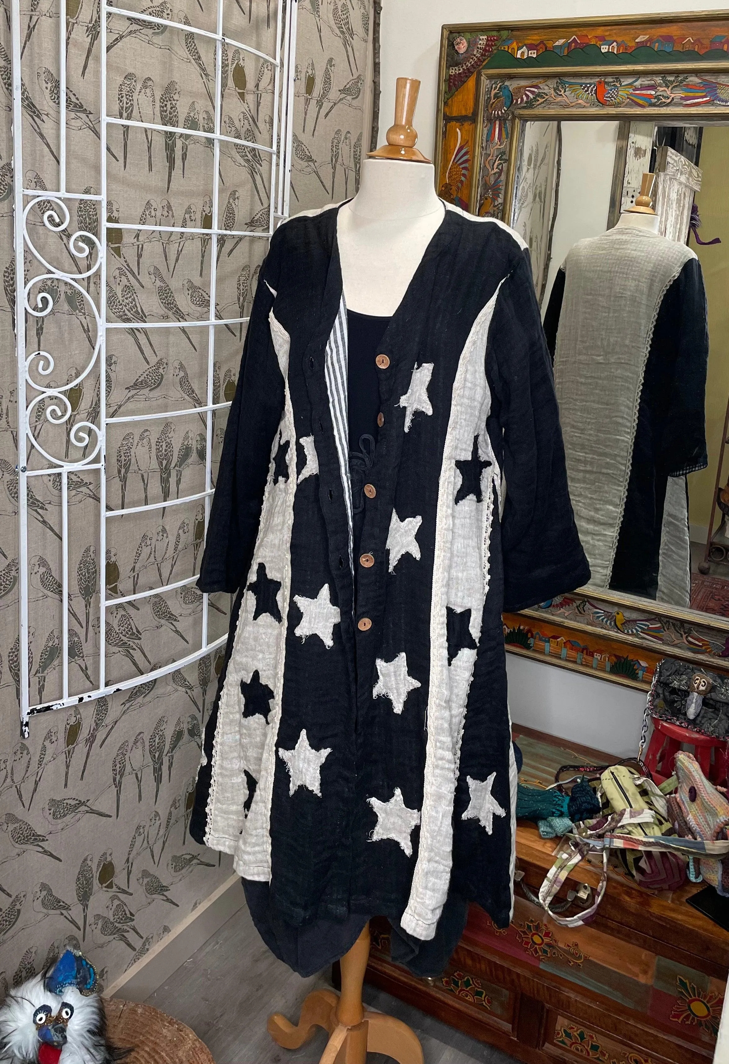 Linen Star Jacket by The Paperlace