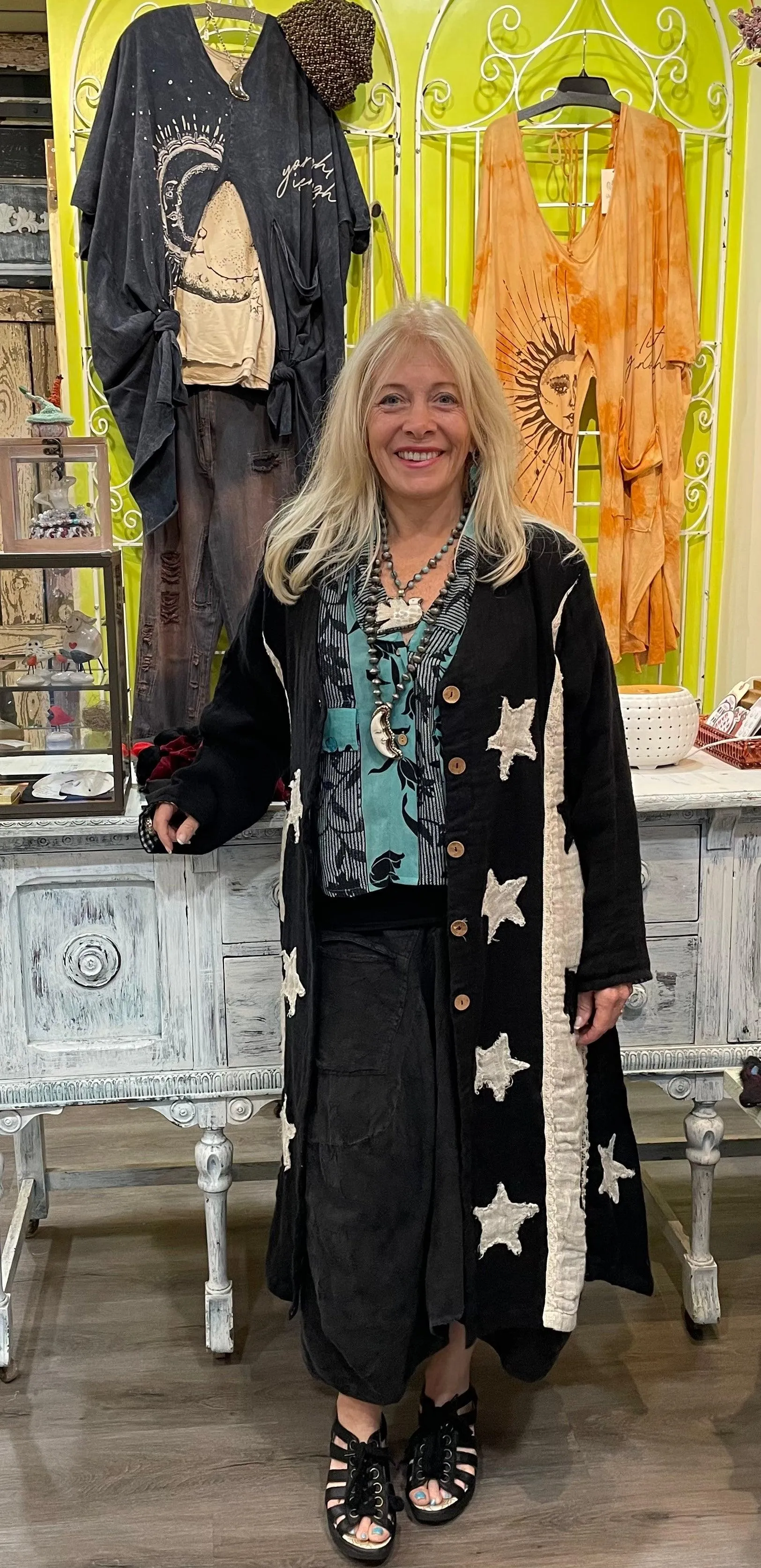 Linen Star Jacket by The Paperlace