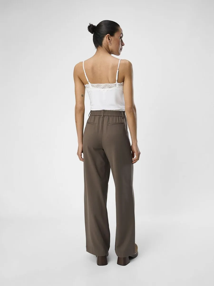 Lissey Wide Leg Pants (Morel)