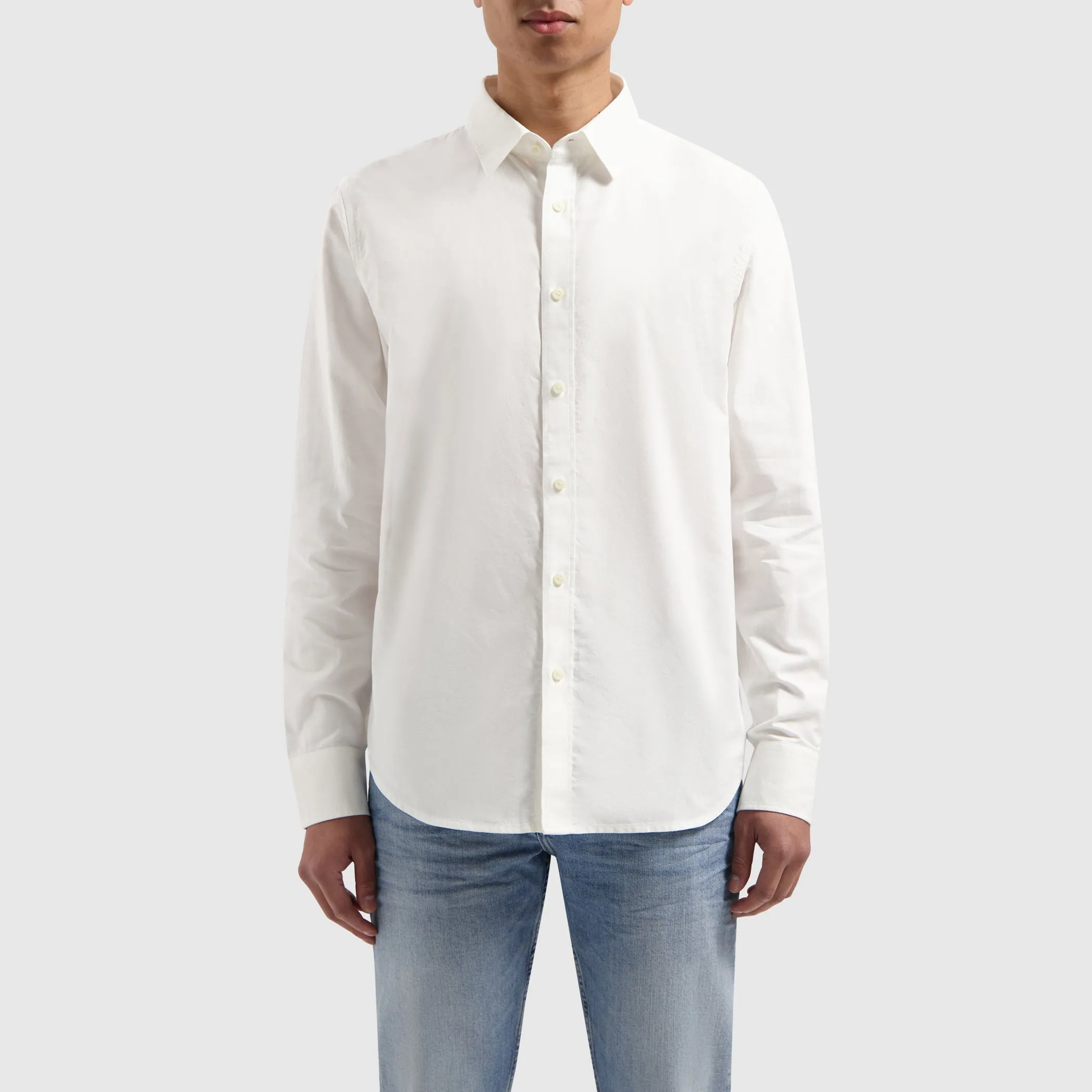 Loose fit Jersey Shirt | White