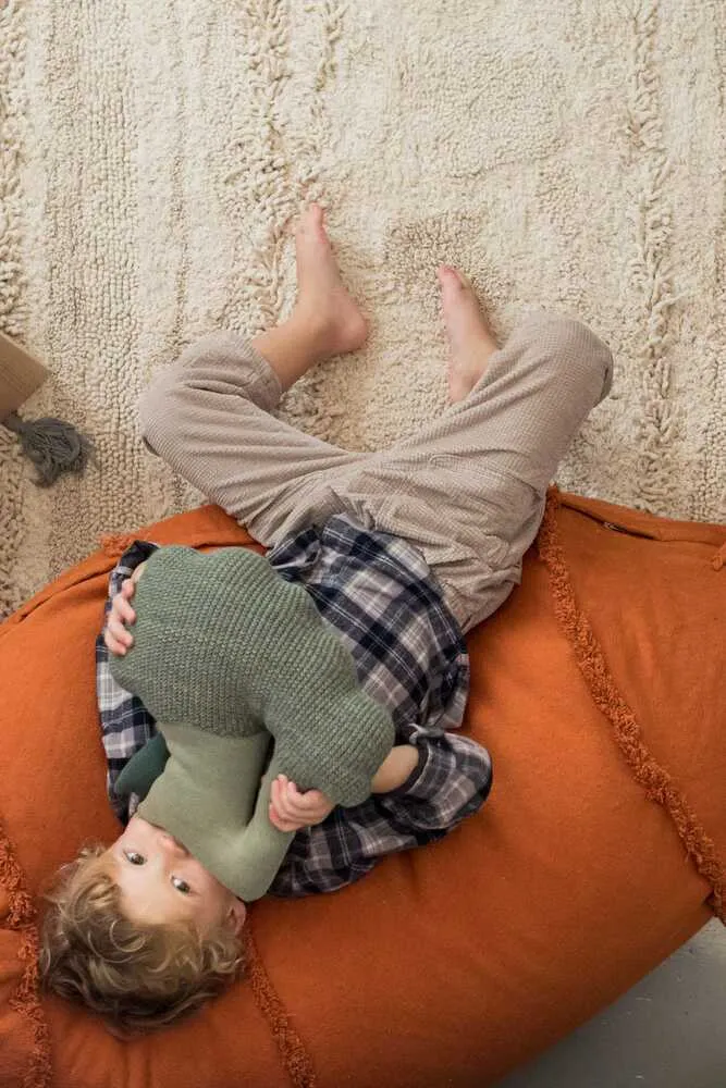 Lorena Canals Knitted Cushion Brucy The Broccoli