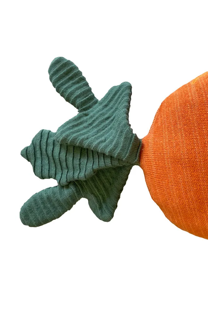 Lorena Canals Knitted Cushion Cathy The Carrot