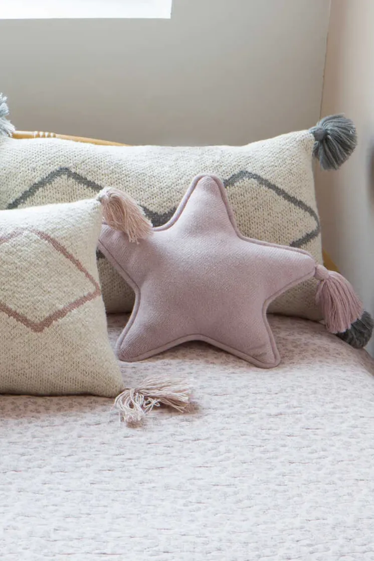 Lorena Canals Knitted Cushion Twinkle Star