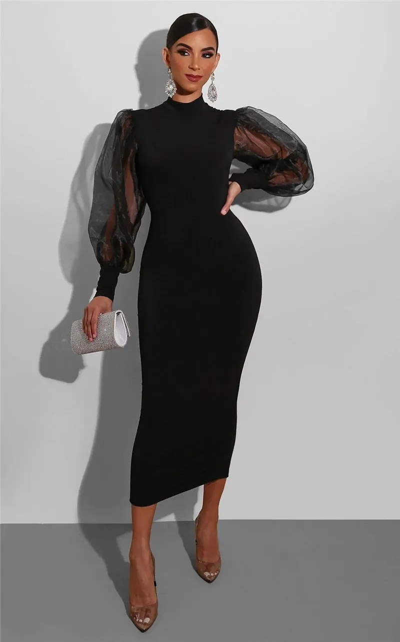 Luxia Mesh Dress