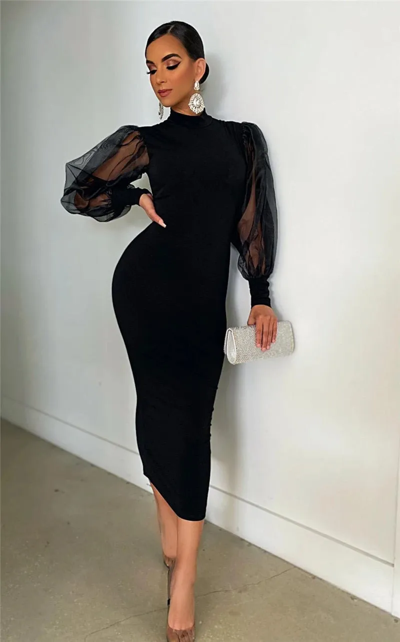 Luxia Mesh Dress