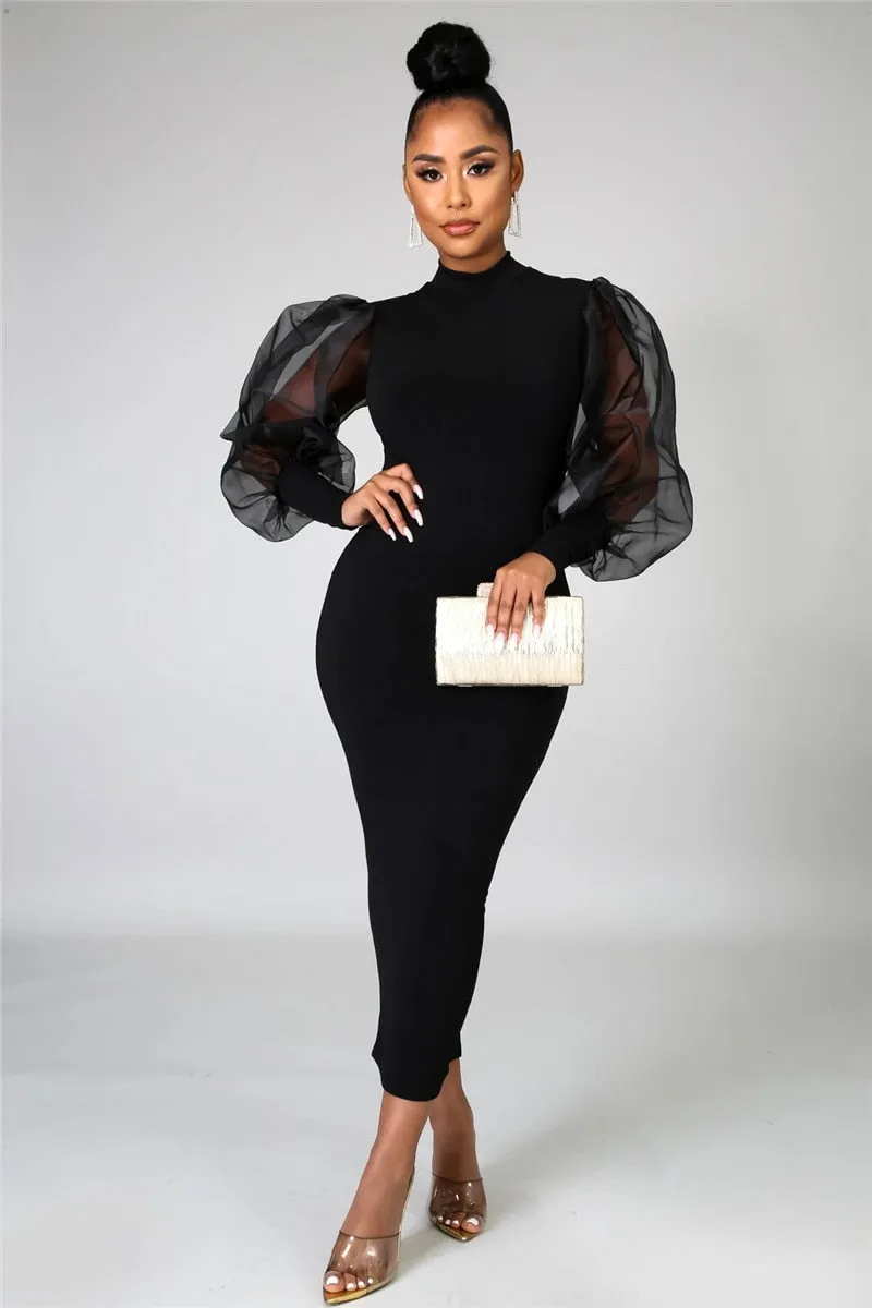 Luxia Mesh Dress
