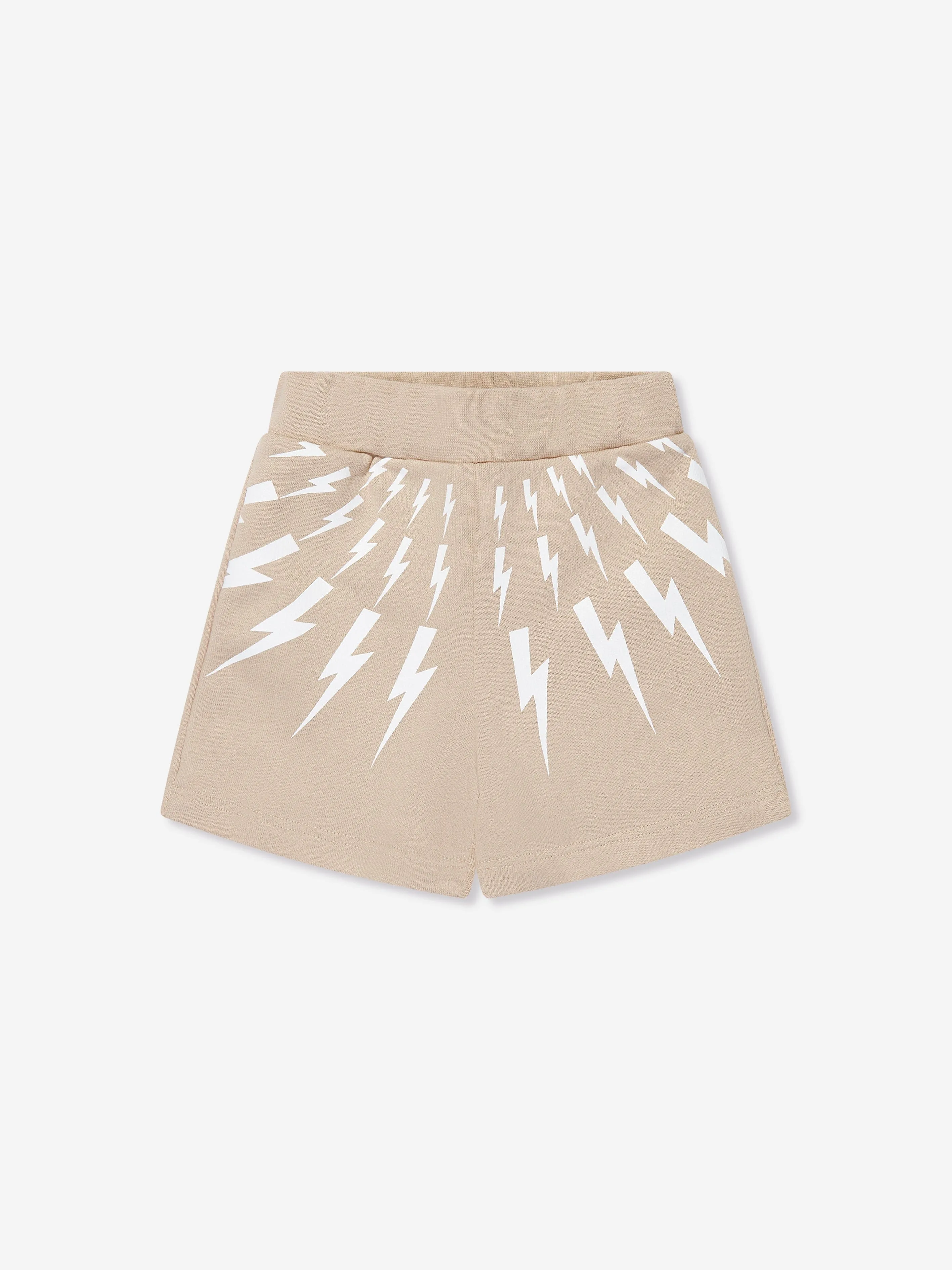 Neil Barrett Baby Boys T-Shirt And Shorts Set in Beige