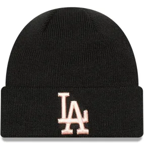 New Era Infants Los Angeles Dodgers MLB League Essential Beanie - Black 0-2 Yrs
