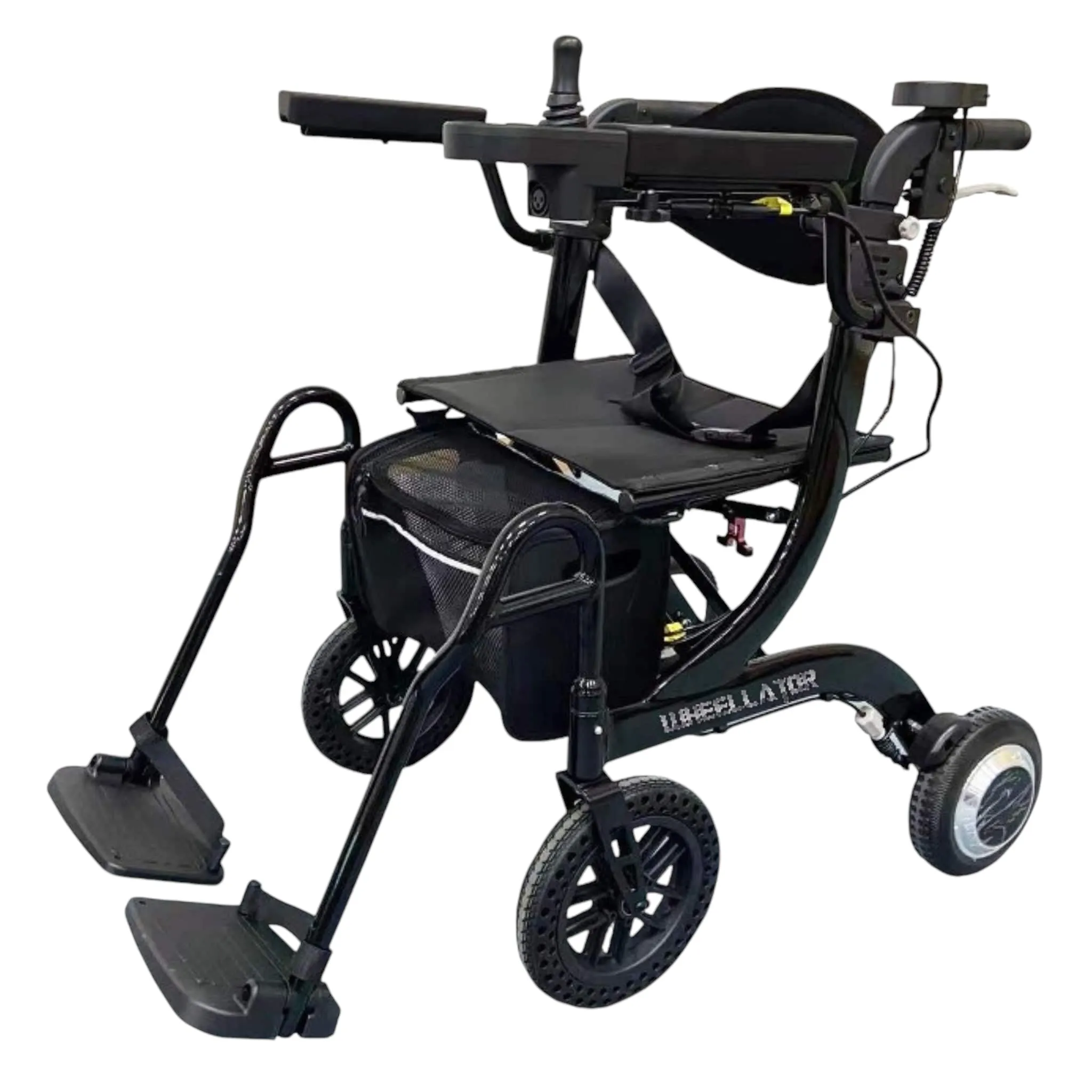 New Wheellator 3 In 1 Hybrid Power Wheelchair & Power Rollator | Discover Your Mobility | Lightweight Folding Frame