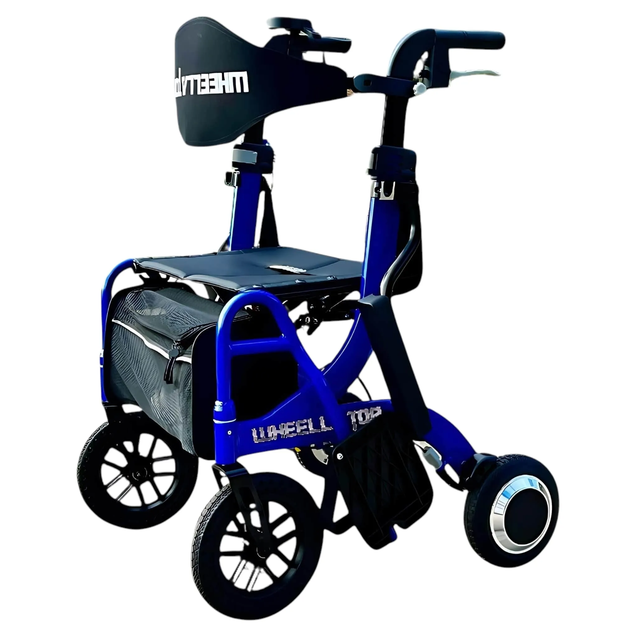 New Wheellator 3 In 1 Hybrid Power Wheelchair & Power Rollator | Discover Your Mobility | Lightweight Folding Frame
