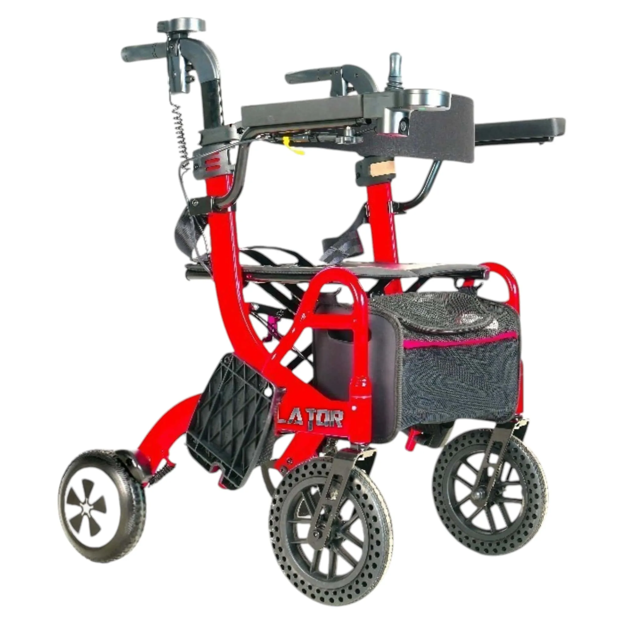 New Wheellator 3 In 1 Hybrid Power Wheelchair & Power Rollator | Discover Your Mobility | Lightweight Folding Frame