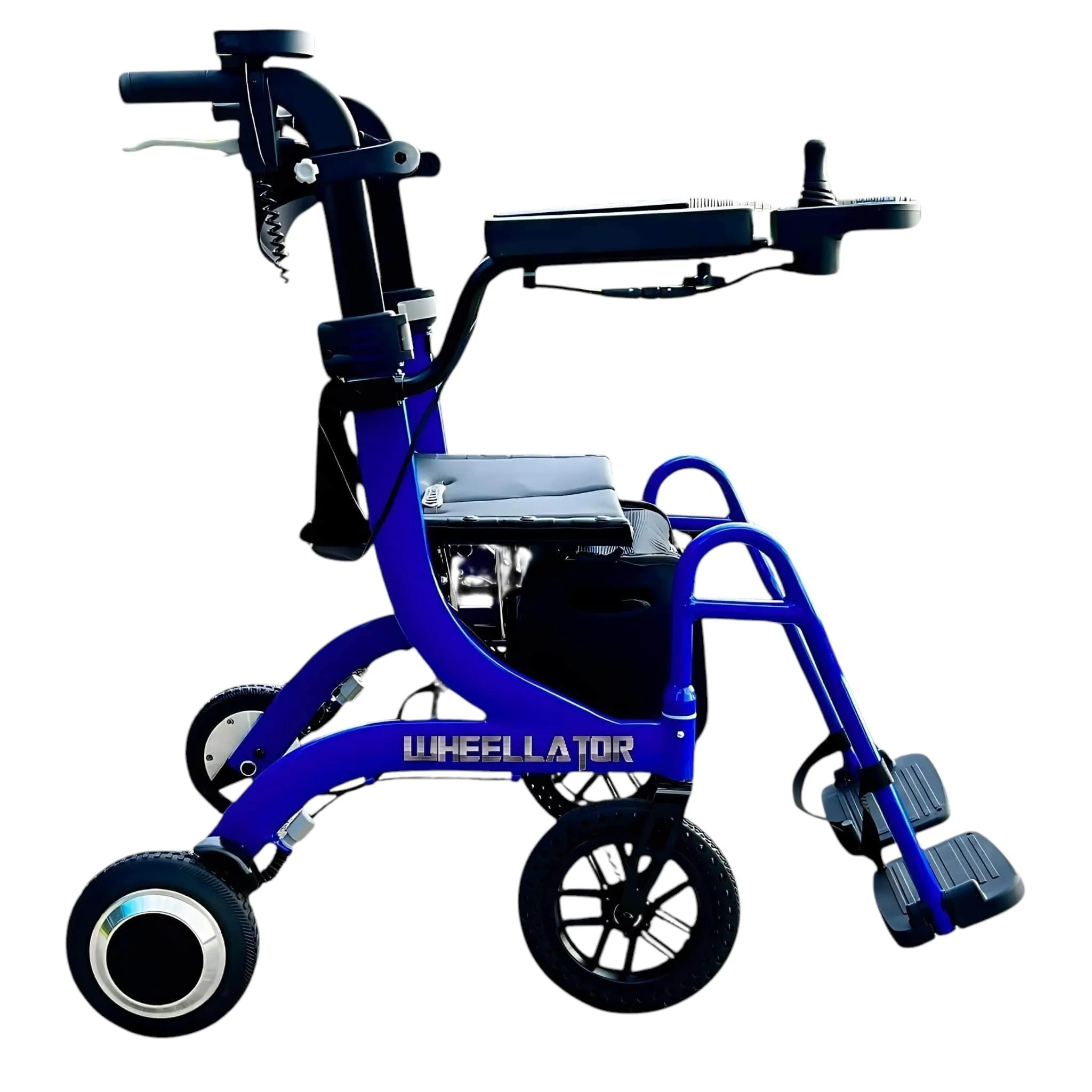 New Wheellator 3 In 1 Hybrid Power Wheelchair & Power Rollator | Discover Your Mobility | Lightweight Folding Frame