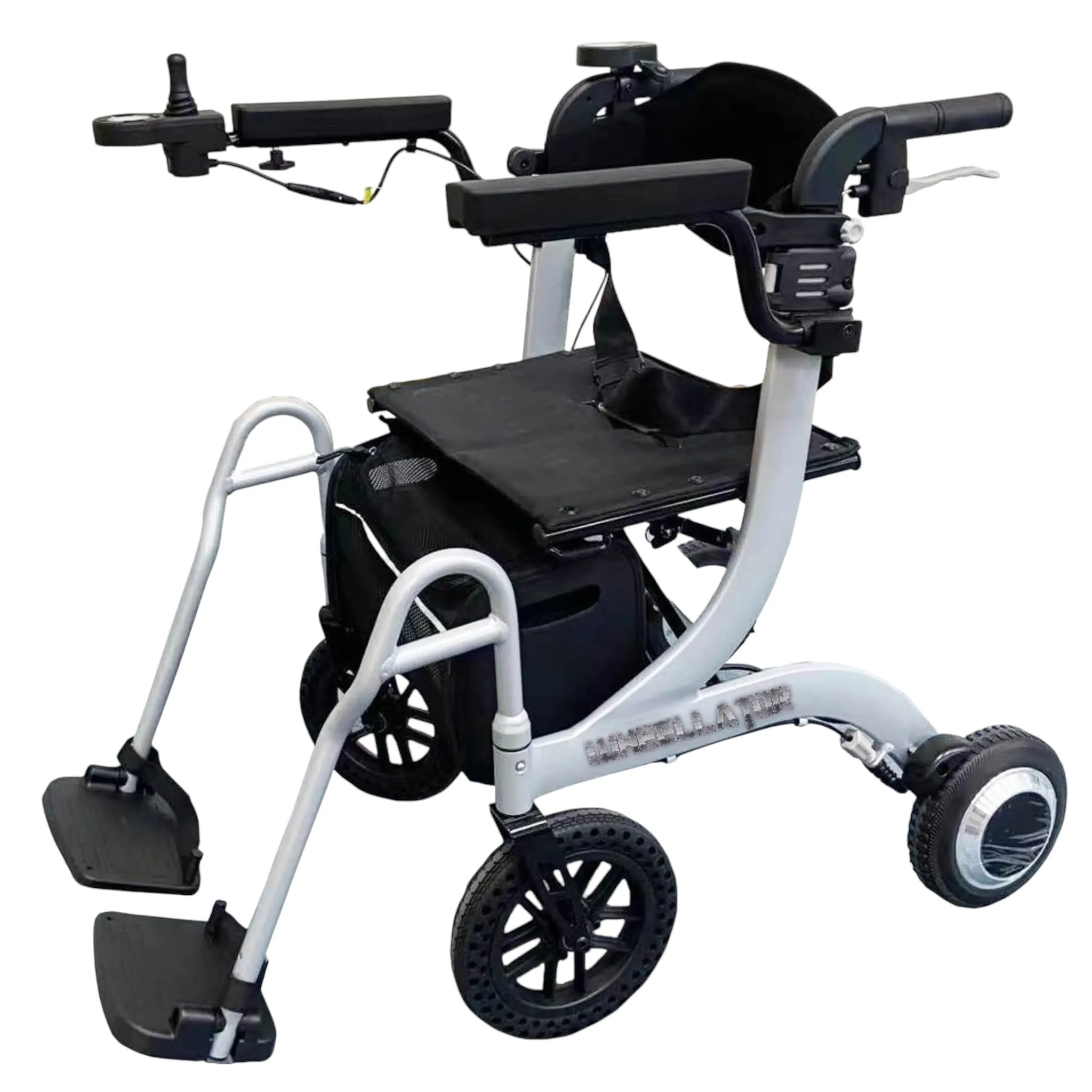 New Wheellator 3 In 1 Hybrid Power Wheelchair & Power Rollator | Discover Your Mobility | Lightweight Folding Frame