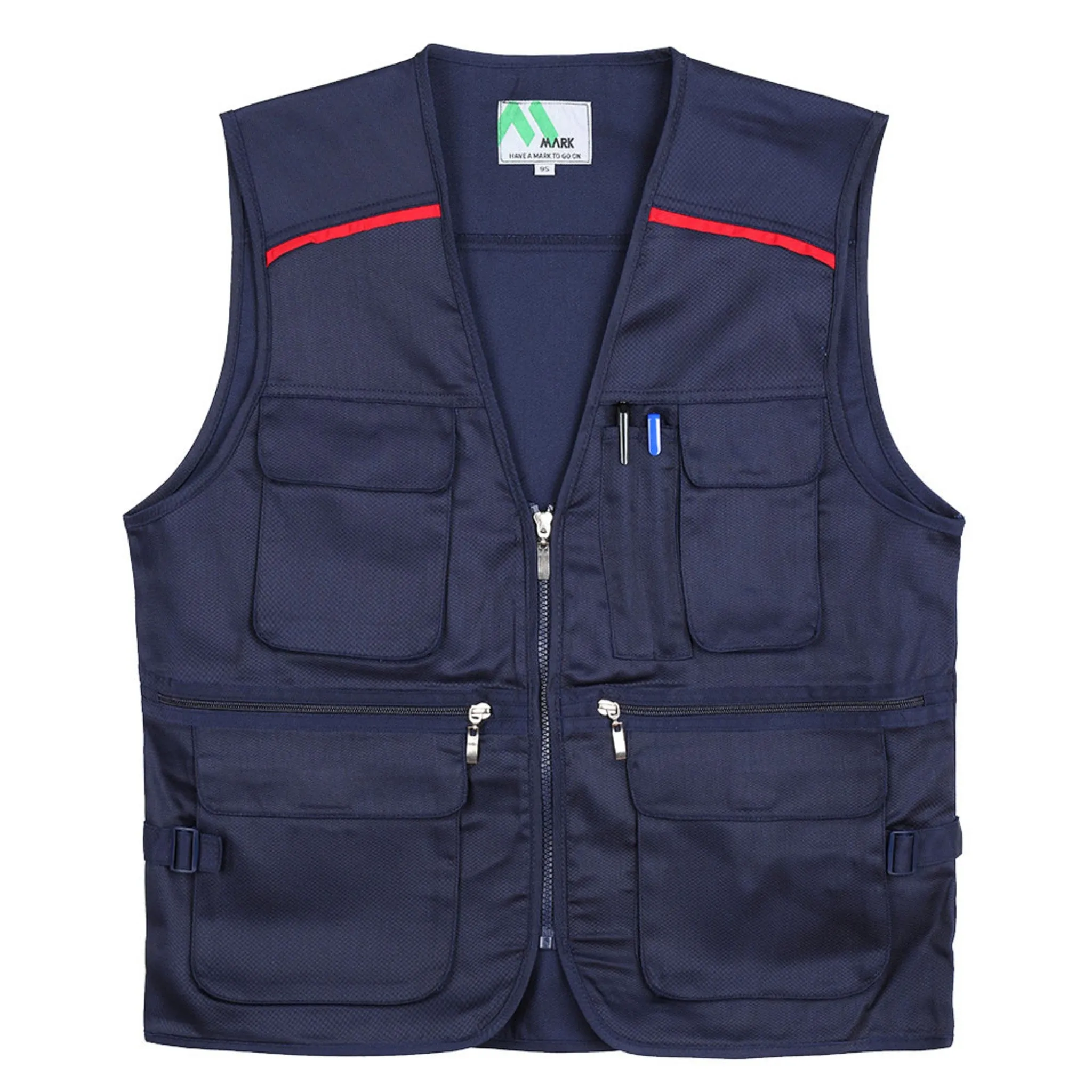 Noble Korean Hiking Vest Group Vest Outdoor Big Size Work Safety Vest - Vest - 🏆 #79 - Clothing/Accessories - Best of December