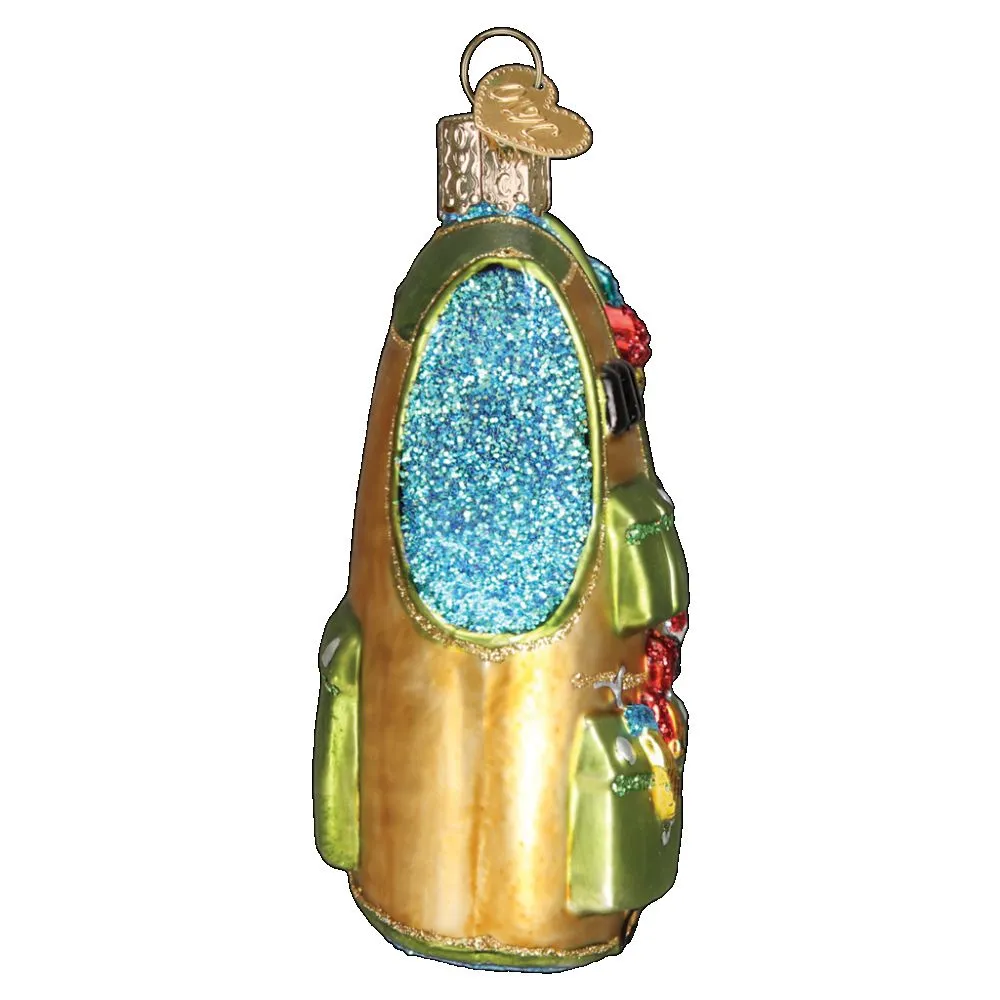 Old World Christmas Fishing Vest Ornament