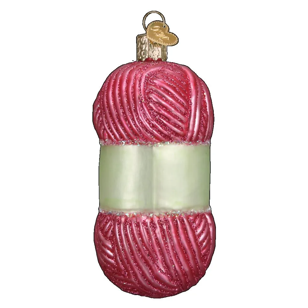 Old World Christmas Knitting Yarn Ornament